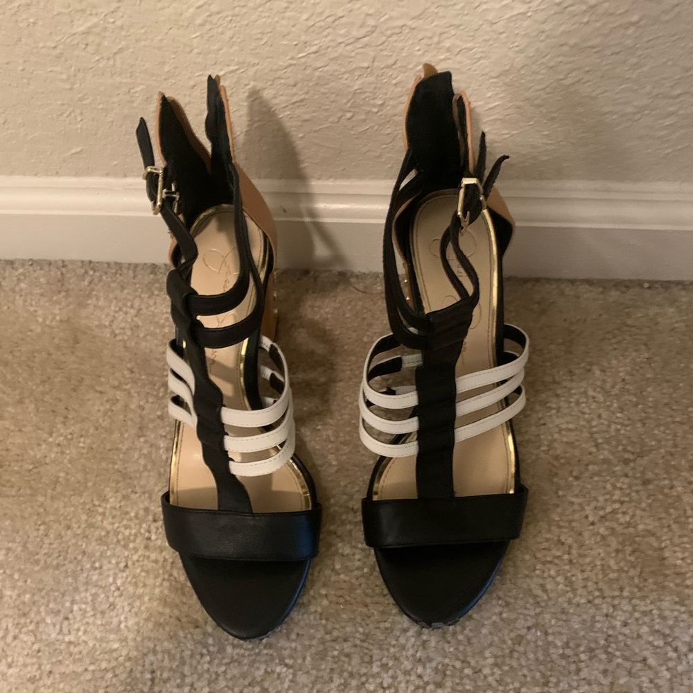 Multi-Color Jessica Simpson Heels - Picture 3 of 3